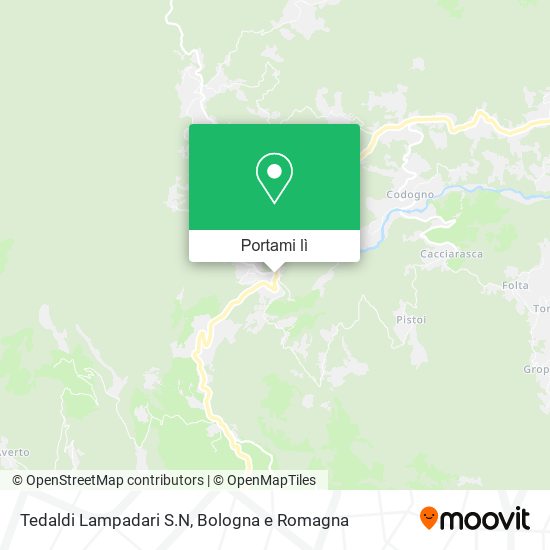 Mappa Tedaldi Lampadari S.N