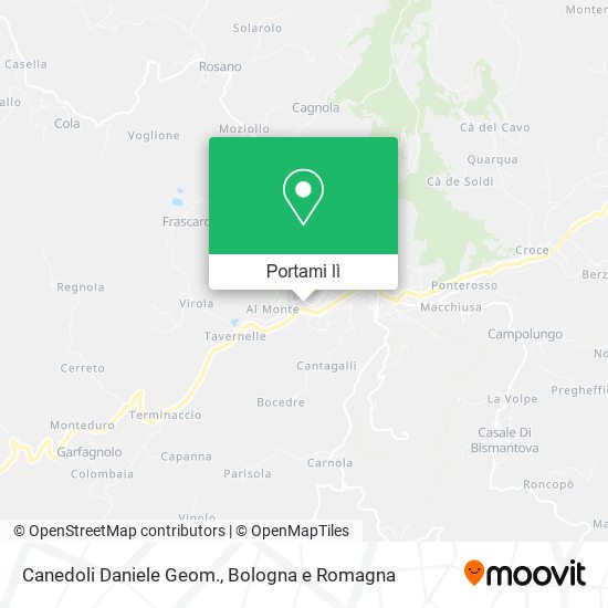 Mappa Canedoli Daniele Geom.