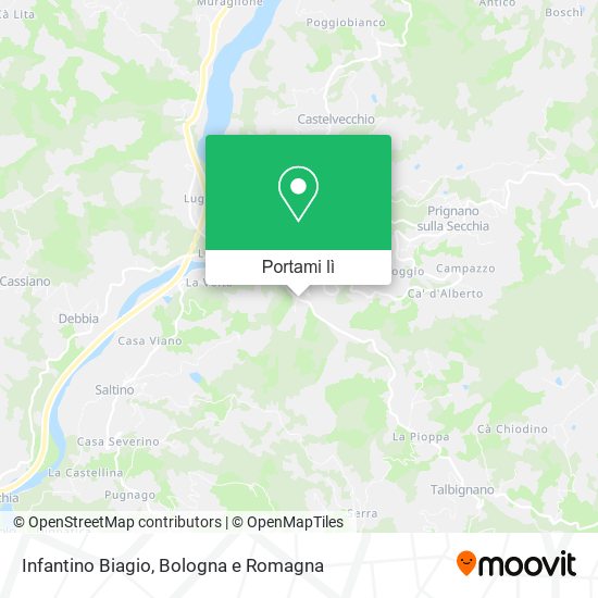 Mappa Infantino Biagio