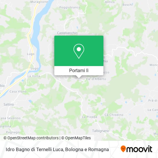 Mappa Idro Bagno di Ternelli Luca