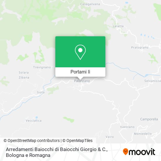 Mappa Arredamenti Baiocchi di Baiocchi Giorgio & C.