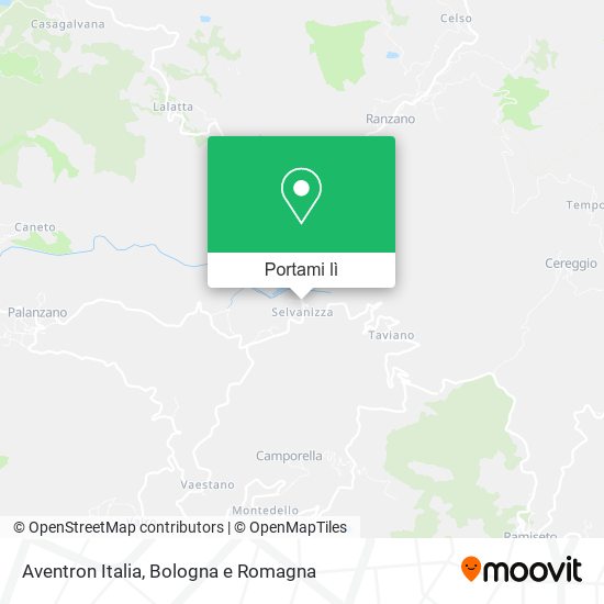 Mappa Aventron Italia