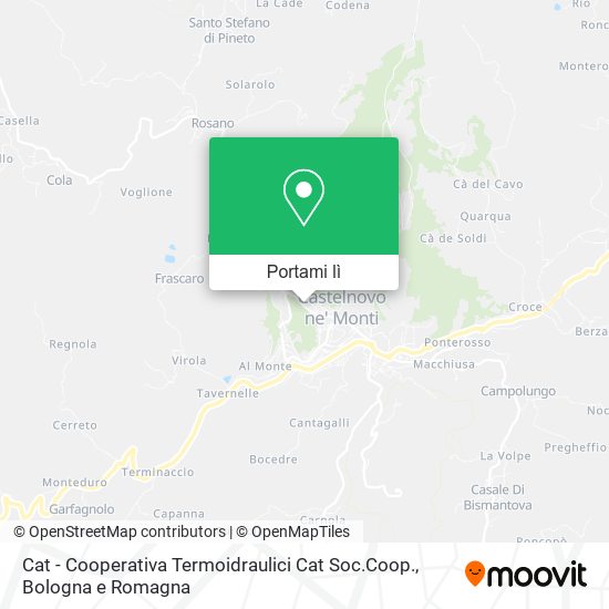 Mappa Cat - Cooperativa Termoidraulici Cat Soc.Coop.