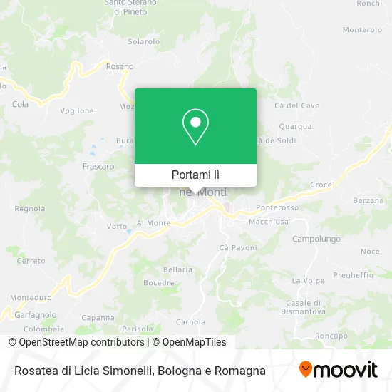 Mappa Rosatea di Licia Simonelli