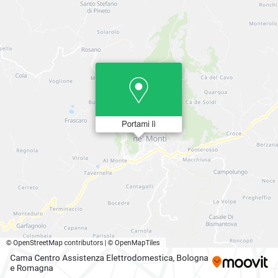 Mappa Cama Centro Assistenza Elettrodomestica