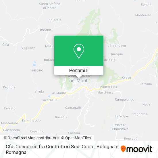Mappa Cfc. Consorzio fra Costruttori Soc. Coop.