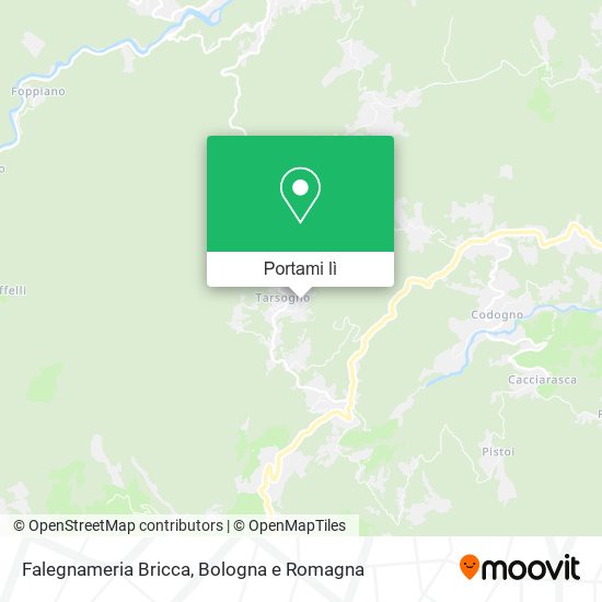 Mappa Falegnameria Bricca