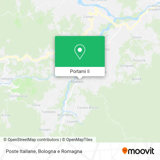 Mappa Poste Italiane