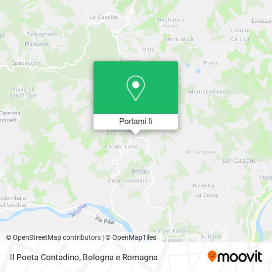 Mappa Il Poeta Contadino