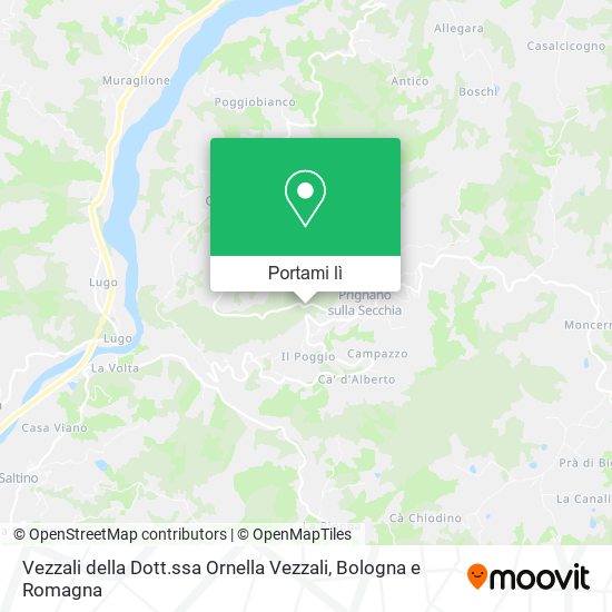 Mappa Vezzali della Dott.ssa Ornella Vezzali