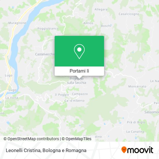 Mappa Leonelli Cristina