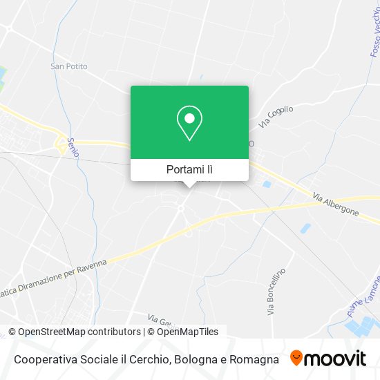 Mappa Cooperativa Sociale il Cerchio