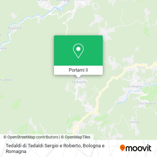 Mappa Tedaldi di Tedaldi Sergio e Roberto