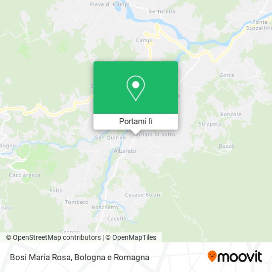 Mappa Bosi Maria Rosa