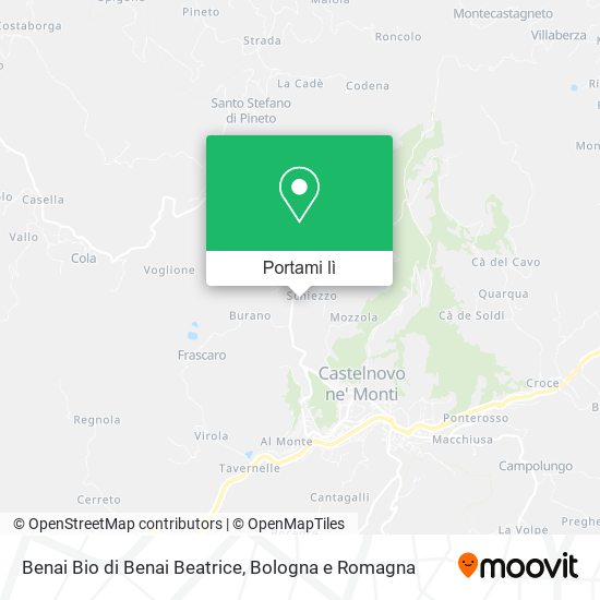 Mappa Benai Bio di Benai Beatrice