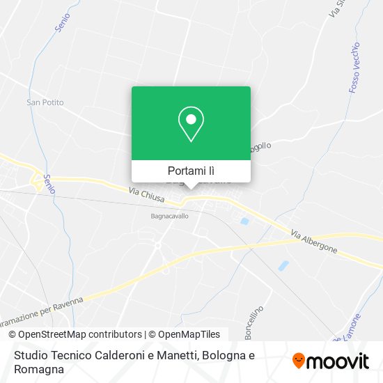 Mappa Studio Tecnico Calderoni e Manetti
