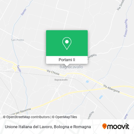 Mappa Unione Italiana del Lavoro