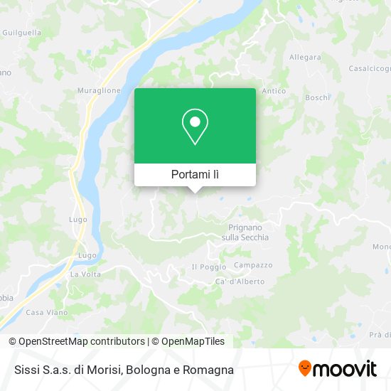 Mappa Sissi S.a.s. di Morisi