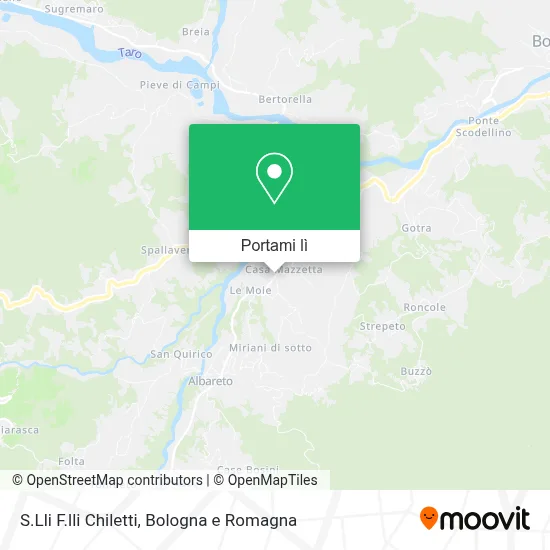 Mappa S.Lli F.lli Chiletti