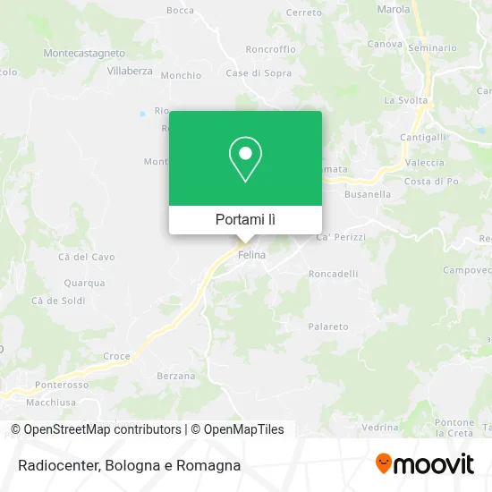 Mappa Radiocenter