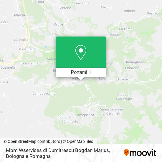 Mappa Mbm Wservices di Dumitrescu Bogdan Marius