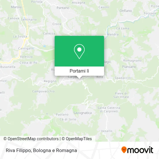 Mappa Riva Filippo