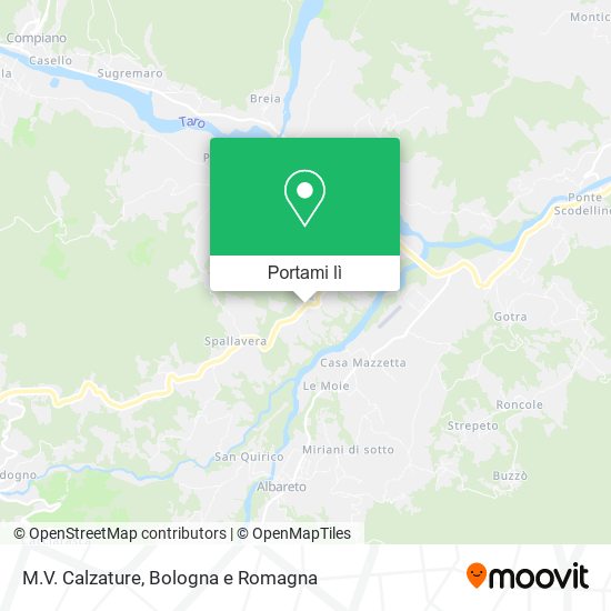 Mappa M.V. Calzature