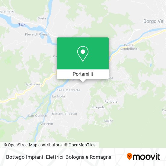 Mappa Bottego Impianti Elettrici