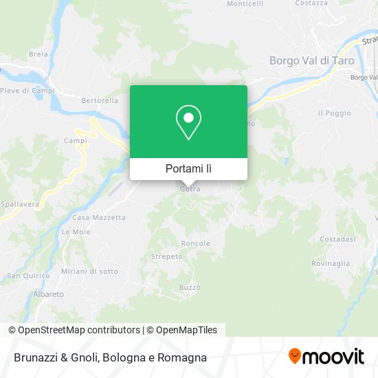 Mappa Brunazzi & Gnoli