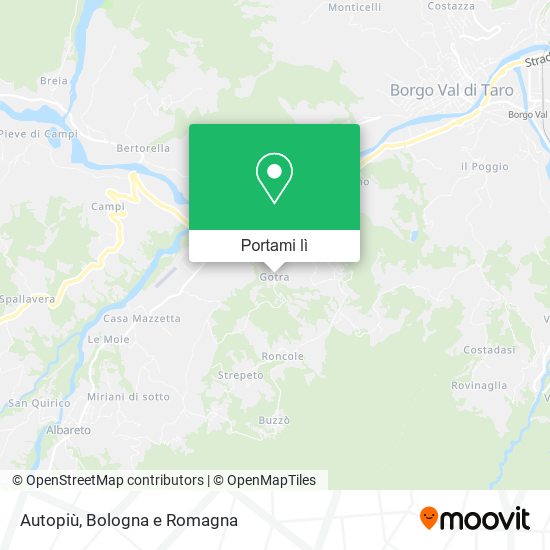 Mappa Autopiù