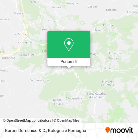 Mappa Baroni Domenico & C.