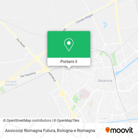 Mappa Assicoop Romagna Futura