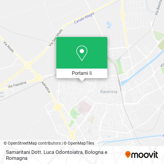 Mappa Samaritani Dott. Luca Odontoiatra