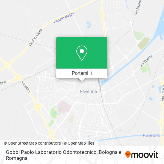 Mappa Gobbi Paolo Laboratorio Odontotecnico