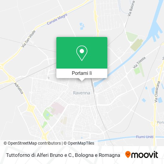 Mappa Tuttoforno di Alferi Bruno e C.