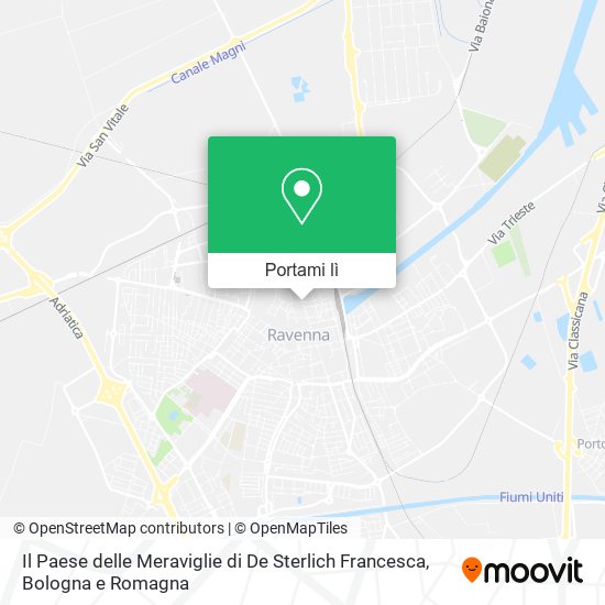 Mappa Il Paese delle Meraviglie di De Sterlich Francesca