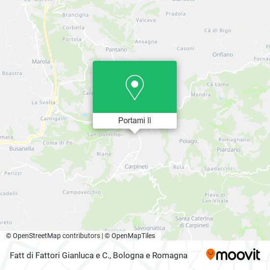 Mappa Fatt di Fattori Gianluca e C.