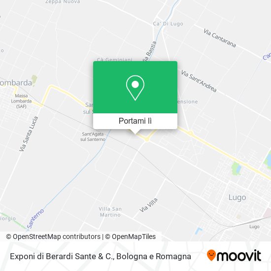 Mappa Exponi di Berardi Sante & C.