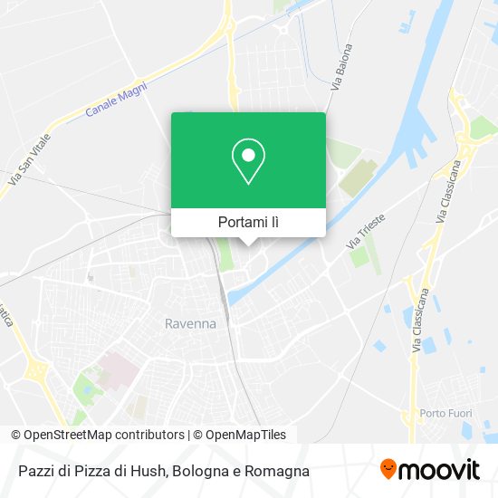 Mappa Pazzi di Pizza di Hush