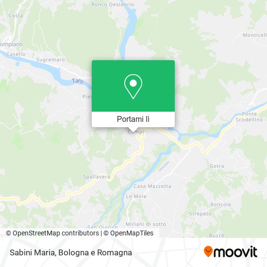 Mappa Sabini Maria
