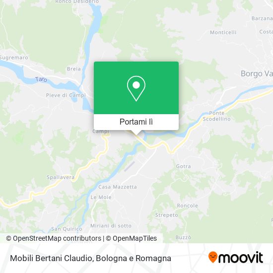 Mappa Mobili Bertani Claudio