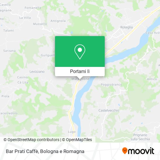 Mappa Bar Prati Caffè