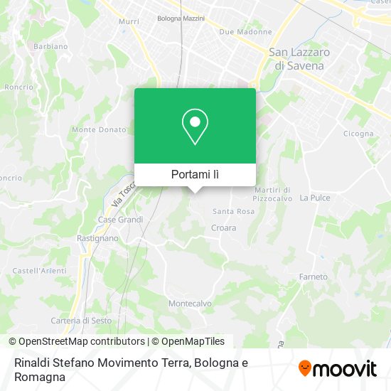 Mappa Rinaldi Stefano Movimento Terra
