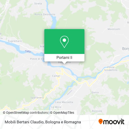 Mappa Mobili Bertani Claudio