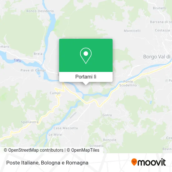 Mappa Poste Italiane