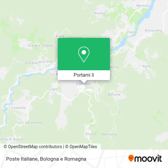 Mappa Poste Italiane