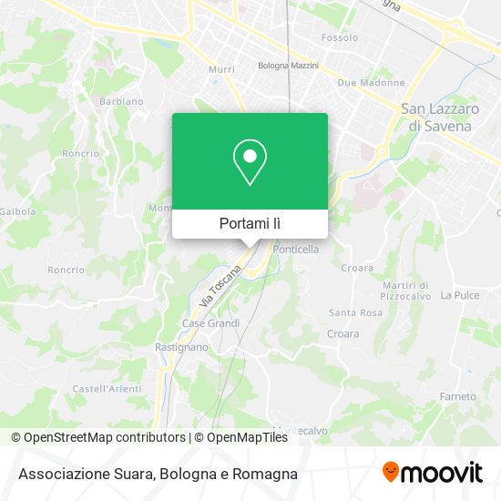 Mappa Associazione Suara