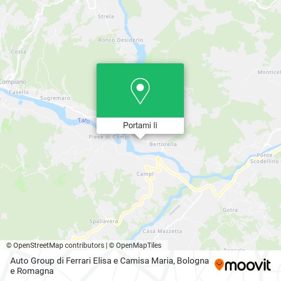 Mappa Auto Group di Ferrari Elisa e Camisa Maria