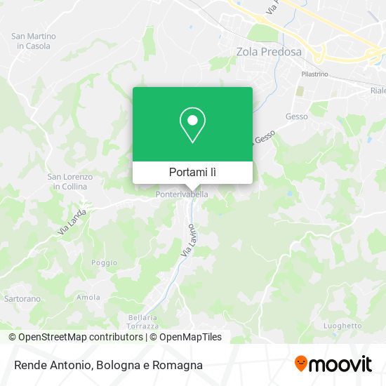 Mappa Rende Antonio