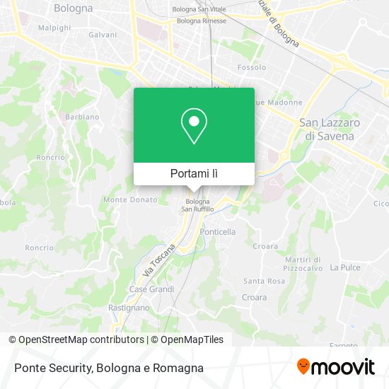 Mappa Ponte Security